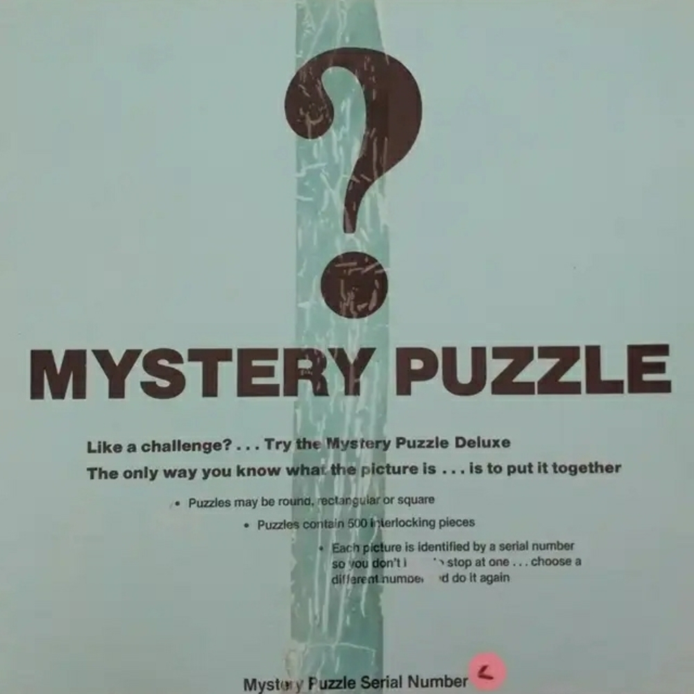 Mystery Puzzle 500 Piece 3/$20